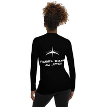 Load image into Gallery viewer, Rebel Base White Rank Women&#39;s Rash Guard
